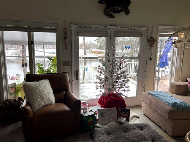 Interior looking toward the water